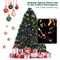 Costway 3/4/5/6 Ft Pre-Lit Fiber Optic PVC Christmas Tree Plastic